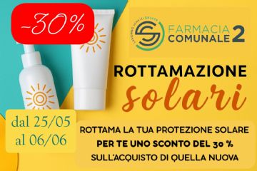 ROTTAMAZIONE SOLARI in Farmacia Comunale 2
